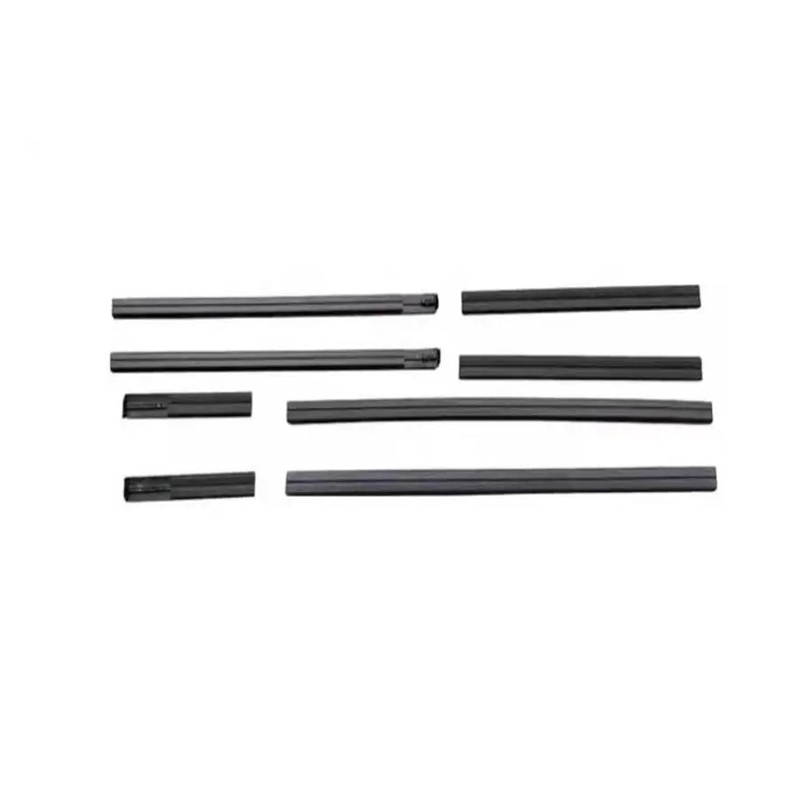 Car Weather Stripping for Toyota for Land Cruiser for Prado LC150 2010-2022 for GX460 75551-60120 8PCS Roof Drip Side Finish Molding Seal