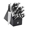 Henckels International Statement 20 Piece Black Self Sharpening Knife Block Set