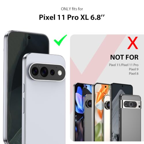 Jiunai for Google Pixel 11 Pro XL Case Heavy Duty Rugged Port Cover Green by Jiunai - Used condition - Image 7