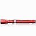 Telescopic Flex-Head LED Flashlight with Extendable Head - Tactical Brightest Flashlights With Magnetic Pick up Tool (Red)