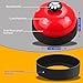 DrTail Pet Training Bell for Dogs & Cats – Potty Training Bell for Housebreaking, Obedience & Communication – Easy to Press, Durable & Loud – Indoor Puppy Training Tool (Red)