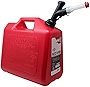 GARAGE BOSS GB351 Briggs and Stratton Press 'N Pour Gas Can, 5 gallon, Red
