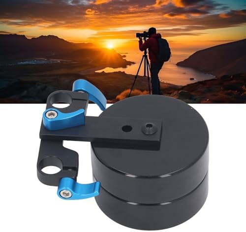 Acouto Universal Aluminum Alloy Camera Counterweight Set for 15mm Rods - 2x2.2lbs Lightweight Shoulder Mount Rig Accessory image 4