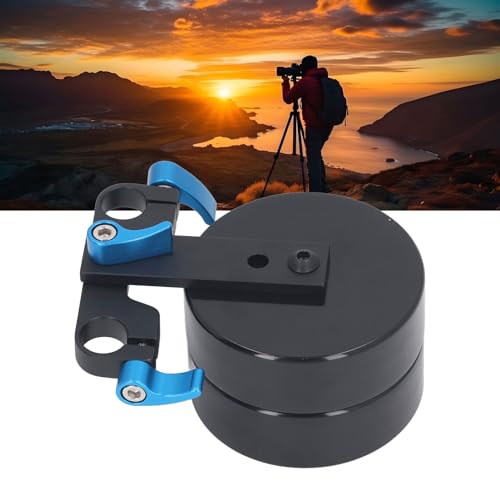 Juego de contrapesos universales para cámara de 2 x 2.0.9 kg para montar en el hombro para equilibrar, se adapta a varillas de 15 mm