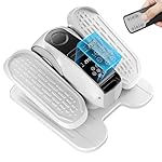 Under Desk Elliptical Exercise Machine, Mini Elliptical Leg Exerciser As Seen on TV, Electric Pedal Exerciser While Sitting for Seniors Adults, Elliptical Training Machines for Fitness with 12 Modes