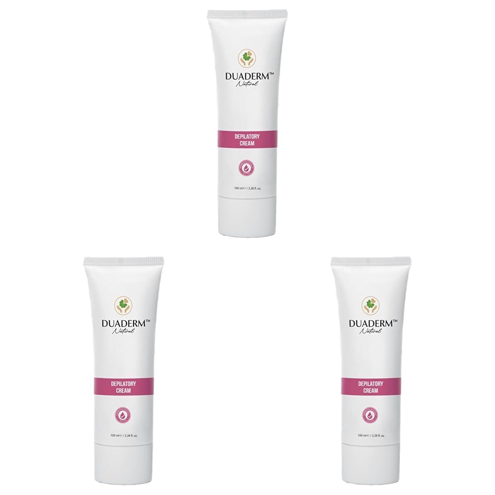 Duaderm Tüy Dökücü Krem, Tüm Cilt Tipleri İçin 100 ml (3 paketi)