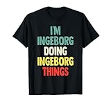 Gift Tee Name Ingeborg