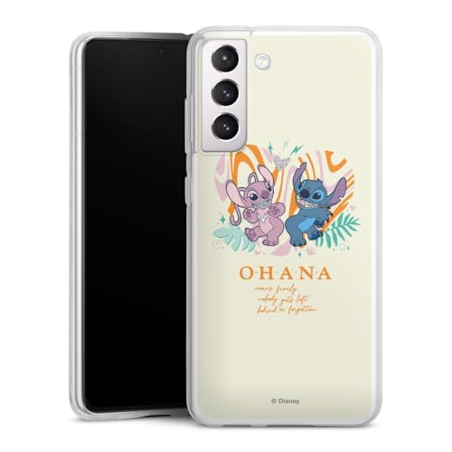 Coque Samsung S21 FE Lilo & Stitch DeinDesign en silicone souple