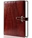 Binder Journal Organizer Planner Office Writing Composition Notebook Refillable Diary a5 Spiral Faux Leather Diary Journal Brown