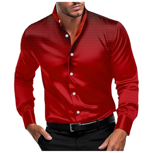 Chemise en satin pour homme sans repassage pour un confort absolu au quotidien