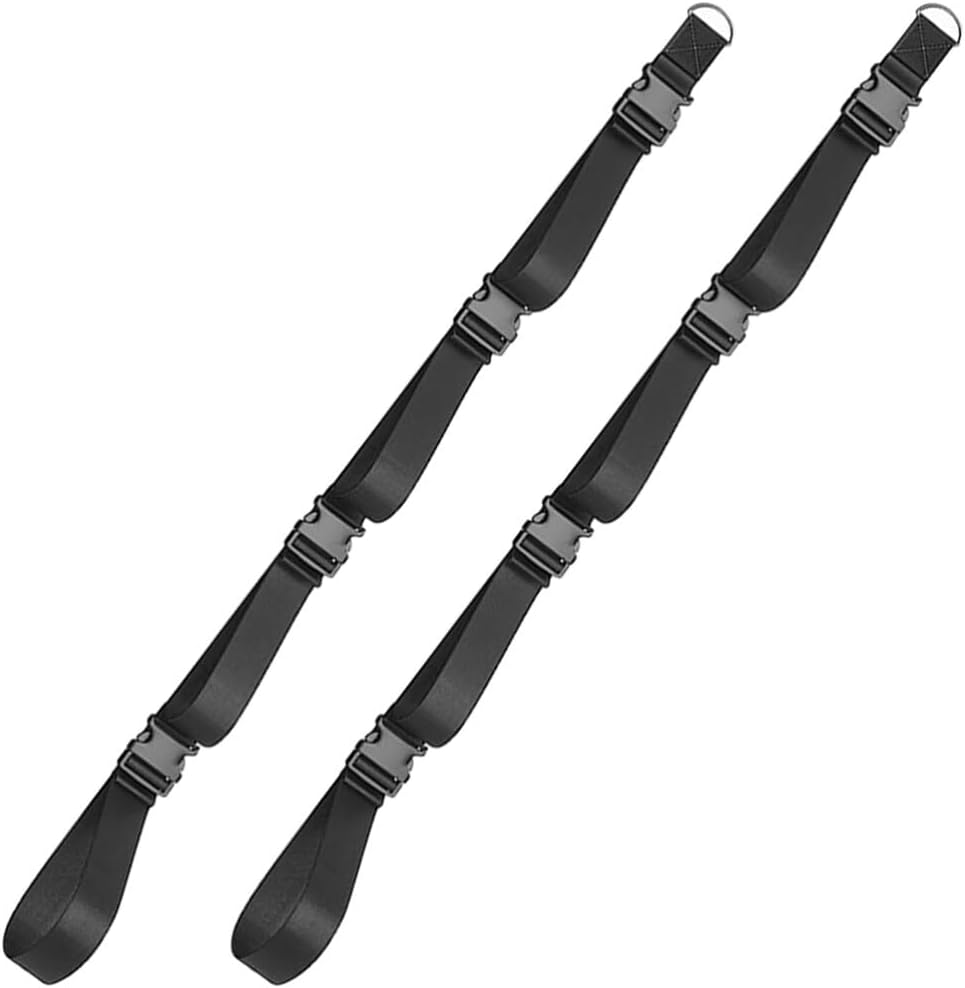 Yardwe 2pcs Adjustable Wall Storage Straps for Garage Sturdy and Convenient Wall Organizer for Tools and Gear Lightweight and Portable Garage Storage