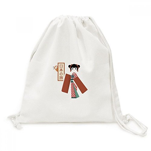Sac à dos voyage toile Fille Japonaise fermeture rapide anti-coincement