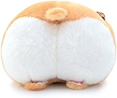 sdtdia Creative Funny Koji Ass Pillow Warm Hand Cover Their Wallets Diagonal Package Soft PP Cotton Toys Room Decoration (Pillow-Small)
