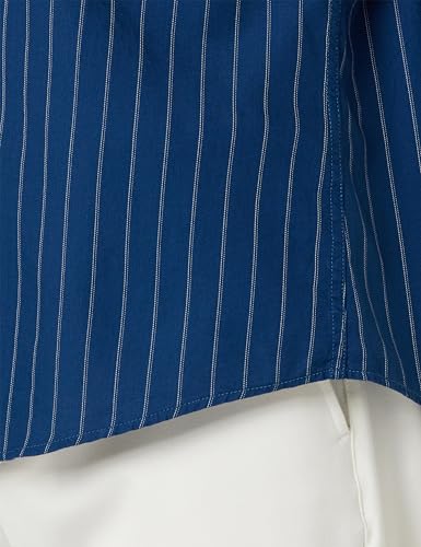 Image of Allen Solly Men's Casual Mandarin Collar Shirt | Regular Fit | Contemporary Design | Smart Casual Wear