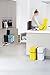 Brabantia Sort & Go Kitchen Recycling Can (3.2 Gal/Mint) Stackable Waste Organiser with Handle & Removable Lid, Easy Clean, Fixtures Included for Wall/Cupboard Mounting