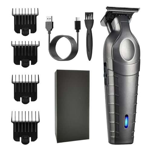 Beard Trimmer, Powerful Electric Razor, 8.27x2.76x3.94 inches Precision Mustache and Beard Groomer, Portable Cordless Clippers, 