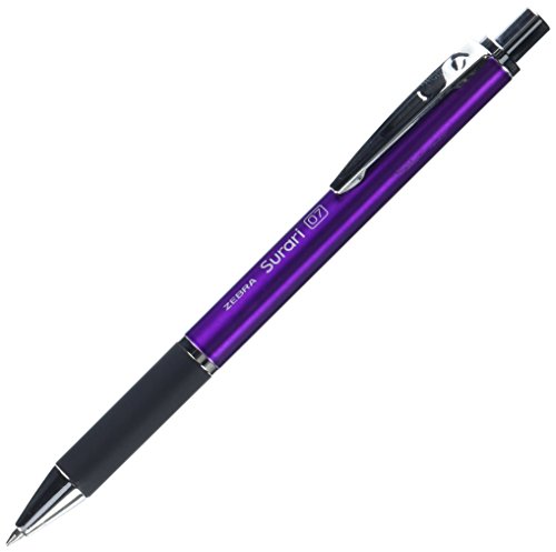 Stylo bille Zebra Surari encre émulsion séchage rapide 0.7mm