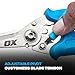 OX Tools Pro 7 inch Industrial Tin Snips Cutting Tool - 7