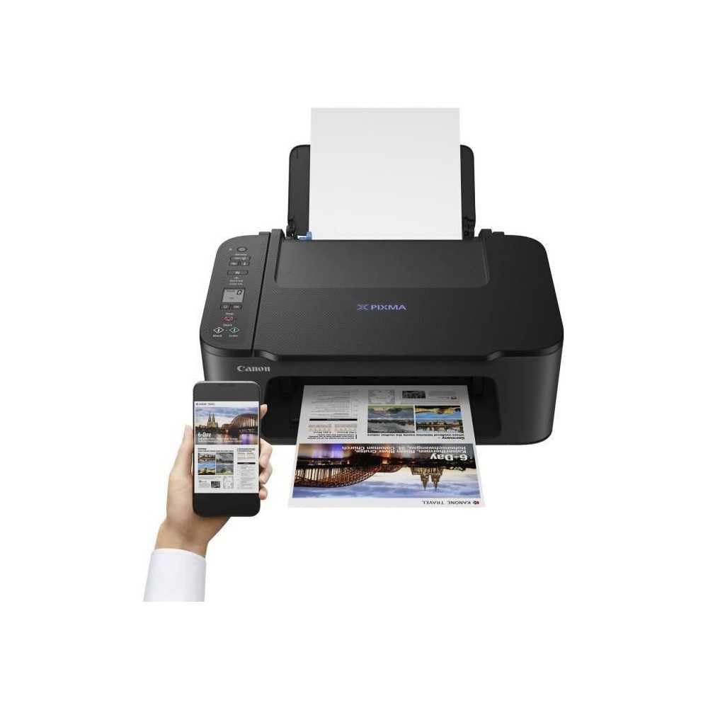 Canon Drukarka wielofunkcyjna - PIXMA TS3550i - Drukarka atramentowa do komputerów stacjonarnych i fotograficznych - Kolor - WIFI - Czarny
