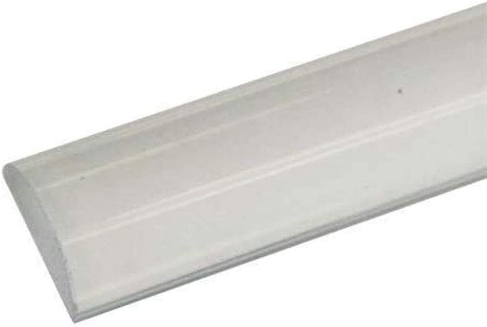 1" Wide by 1/2" High - Clear Acrylic Frameless Shower Threshold - 35 in ...