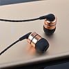 Soundmagic E80C Wired Earbuds with Microphone HiFi Stereo Audiophile Earphones Noise Isolating in Ear Headphones Comfortable Fit Super Bass Gold #1