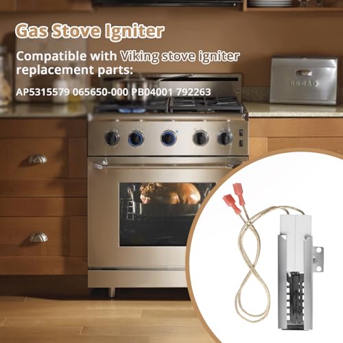 Image of PB040001 Gas Range Oven Igniter 2 Pack Compatible with Viking Range Stove