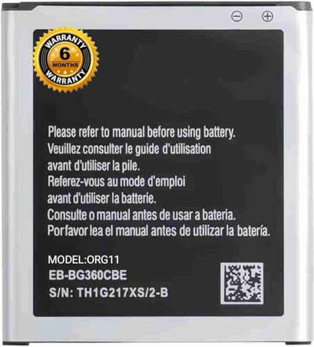 Image of Original EB-BG360CBE Battery for Samsung Galaxy J2 J200 J200G [2015 /2017] / Core Prime G360 Battery with 6 Month warrenty** (GG250)
