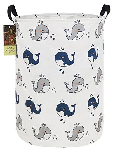 HUNRUNG Wal Wäschekorb Aufbewahrungskorb