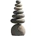 Garden Decoration Stone, Natural River Stone Septuple Rock Cairn 7 Stacked Zen Garden Pile Stone