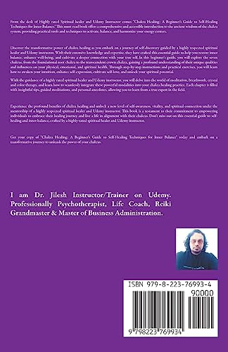 Chakra Healing: A Beginner's Guide to Self-Healing Techniques for Inner Balance