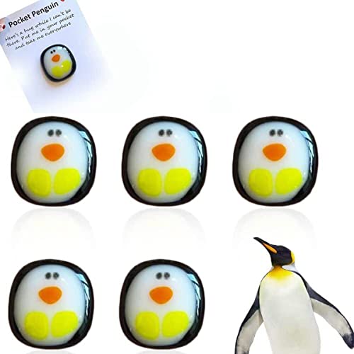 Un Petit câlin de Pingouin de Poche Mini Pingouin Mignon de câlin de Poche d'animal Cadeau spécial de décoration de Poche de Pingouin pour sa fête de Mariage d'anniversaire 10 PC Cover