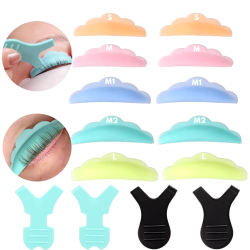 Recourbe-cils permanents réutilisables en silicone pour un effet lifting longue durée
