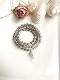 Naturalny labradoryt 5 mm 108 koralików mala, duchowe, koraliki do medytacji, Reiki, Japa Mala, buddyjskie koraliki modlitewne, bransoletka do jogi, koraliki lecznicze