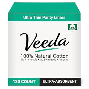 Veeda Natural Cotton Ultra Thin Pan...
