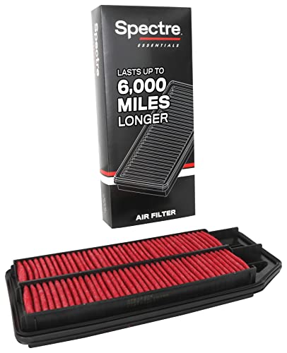 Spectre Essentials Engine Air Filter: Premium, 50-Percent Longer Life: Fits Select 2003-2008 HONDA/ACURA (Accord, TSX), SPA-2276