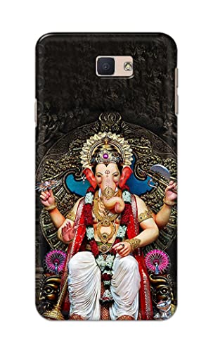 Image of PRINTFIDAA Lord Ganesh Bappa Moriya Printed Designer Hard Back Case Cover for Samsung OnNxt / J7 Prime / J7 Prime 2 / On7 Prime / On7 (2016) -(VD) MVN1010