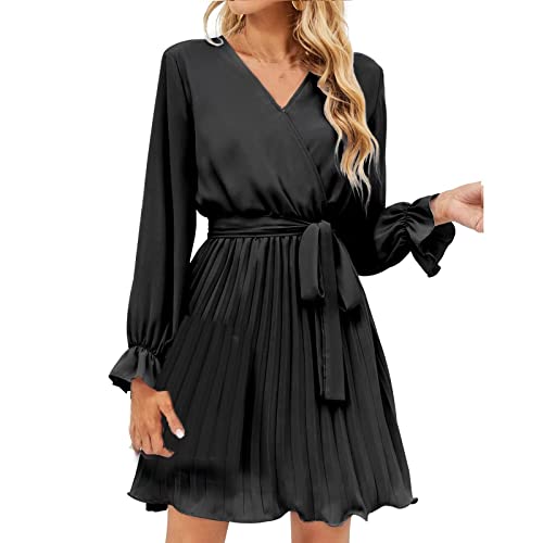 Kleid Damen, Blumenkleid New Yorker Kleider Herbstrock Maxi Kleider...