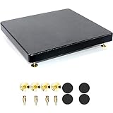 スピーカースタンド オーディオボード スピーカー台 スピーカー用 振動減衰 スピーカー台・スタンド (25x25cm, 1台)