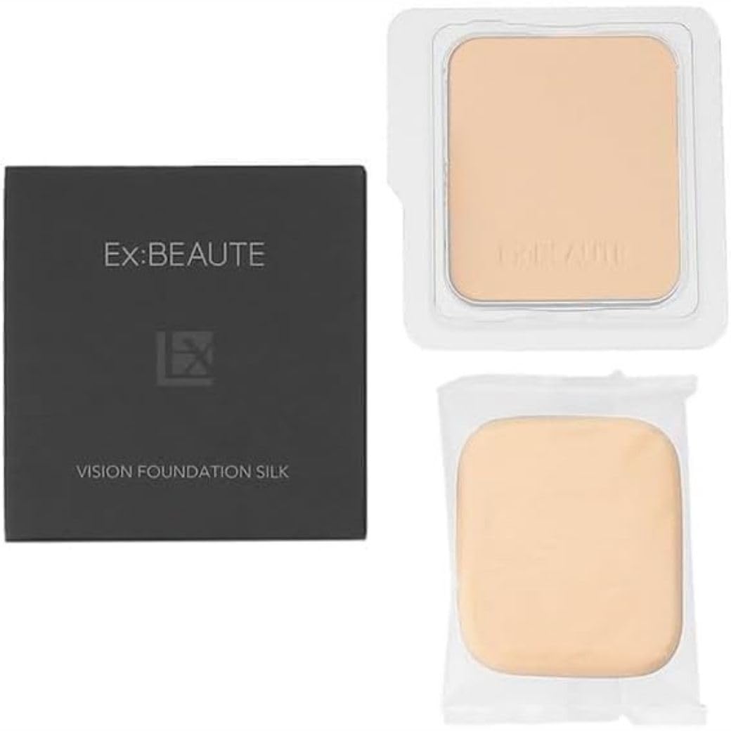 EX:BEAUTE Serum Powder Foundation Ochre 02 Refill 7 Free Made in Japan