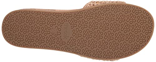 The Sak Women's Mendocino Slide Crochet, Slip On Sandals, Summer Open Toe Shoes, Bamboo Static Medallion, 9 #TOP3
