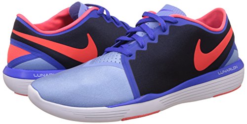 Nike Dames Lunar Sculpt Running Trainers 818062 Sneakers Schoen (Uk 4.5 Us 7 Eu 38, Chalk Blue Bright Crimson 400) - Image 8