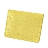 Carteira Feminina de Couro Bovino Legítimo p/Cartões, RG, CNH e Cédulas Dobradas Mariart 649 (Citrus)