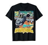 A-10 Warthog Jet Airplane Brrrt Funny Comic Graphic T-Shirt
