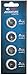 Replacement Battery 4 Pack For Guardian, Tag-It & Trident Units