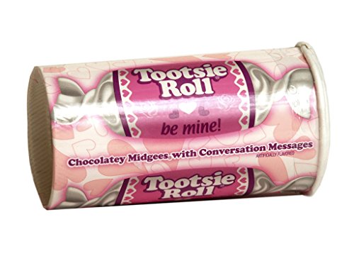 Tootsie Roll Midgees with Valentines Day Message