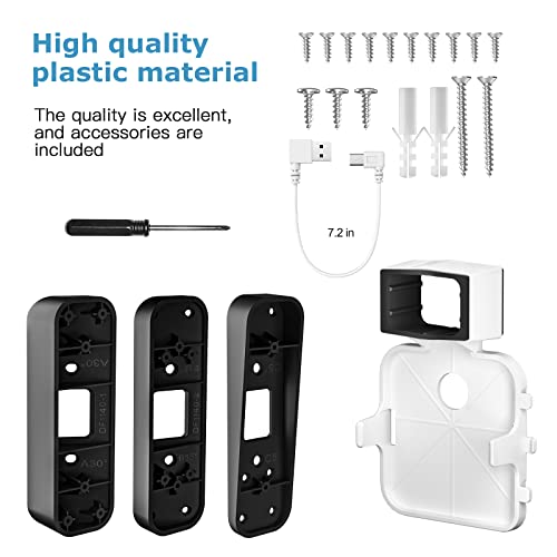 Kit de montage d'angle et support mural pour sonnette Blink