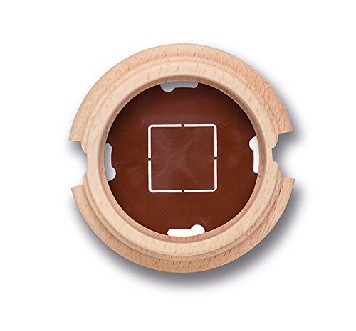 Peana Fontini 1 elemento con doble entrada tubo para paso cables limpio