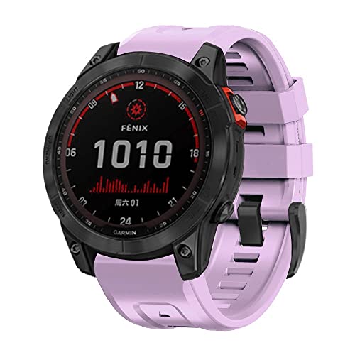 Bracelet silicone Fenix 5 Plus anti-irritation à boucle solide - 2