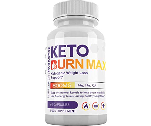 Keto Burn Max - Ketogenic Weight Management Support for Men & Women - 1 Month Supply - SUPPLEMENT PARADISE