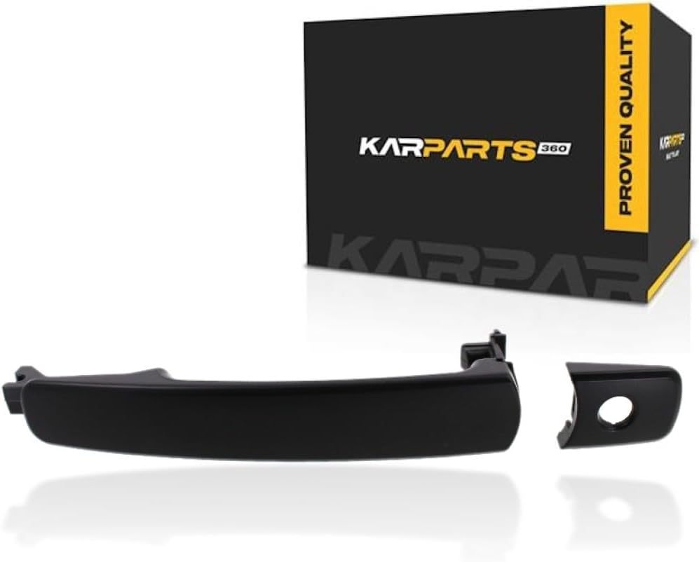 KarParts360 Exterior Door Handle for Infiniti G35 (2003–2007) Driver Side Primed with Key Hole